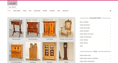 Desktop Screenshot of antik-im-hof.de
